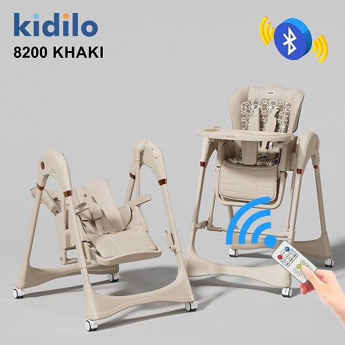 صندلی غذای کودک تابشو برقی کیدیلو مدل 8200