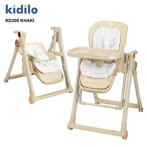 صندلی غذای تابشو دستی کودک مدل KD305 برند کیدیلو kidilo