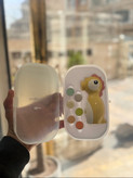 سوهان برقی نوزادی و کودک چراغدار طرح دایناسور