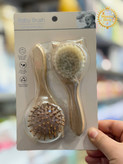 شونه برس دوتیکه hair brush بی بی براش baby brush الیاف طبیعی