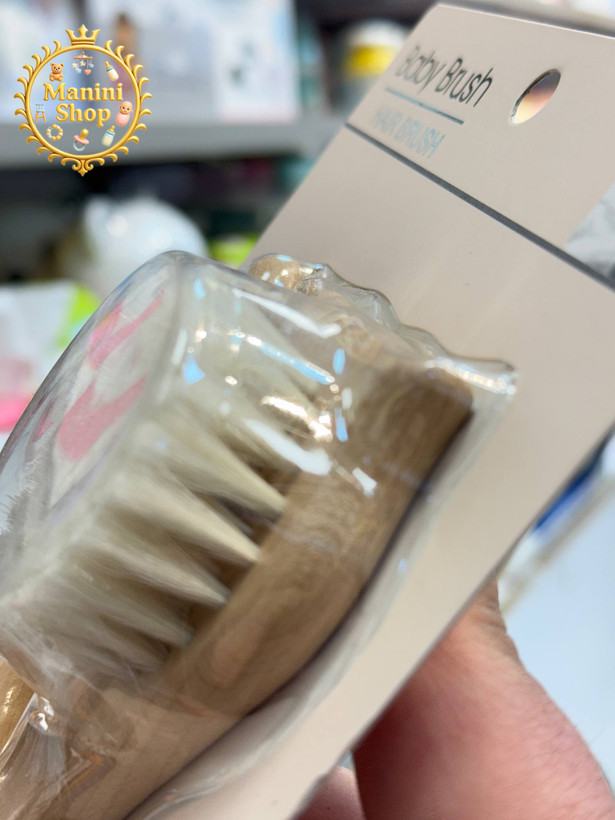 شونه برس دوتیکه hair brush بی بی براش baby brush الیاف طبیعی
