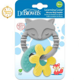 دندانگیر طرح روباه ۳ تکه چندکاره (Fox Teether 3-Pack)