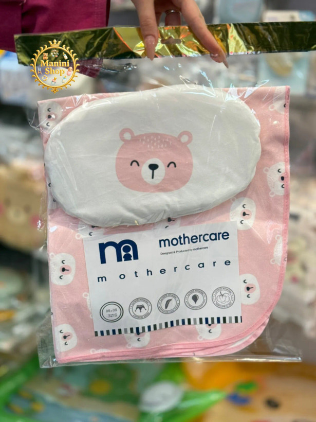 زیرانداز تعویض نوزاد مادرکر Mothercare مخمل پشت پلاستیک ۷۰×۵۰ لوکس، نرم و ضدآب
