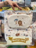 زیرانداز تعویض نوزاد مادرکر Mothercare مخمل پشت پلاستیک ۷۰×۵۰ لوکس، نرم و ضدآب