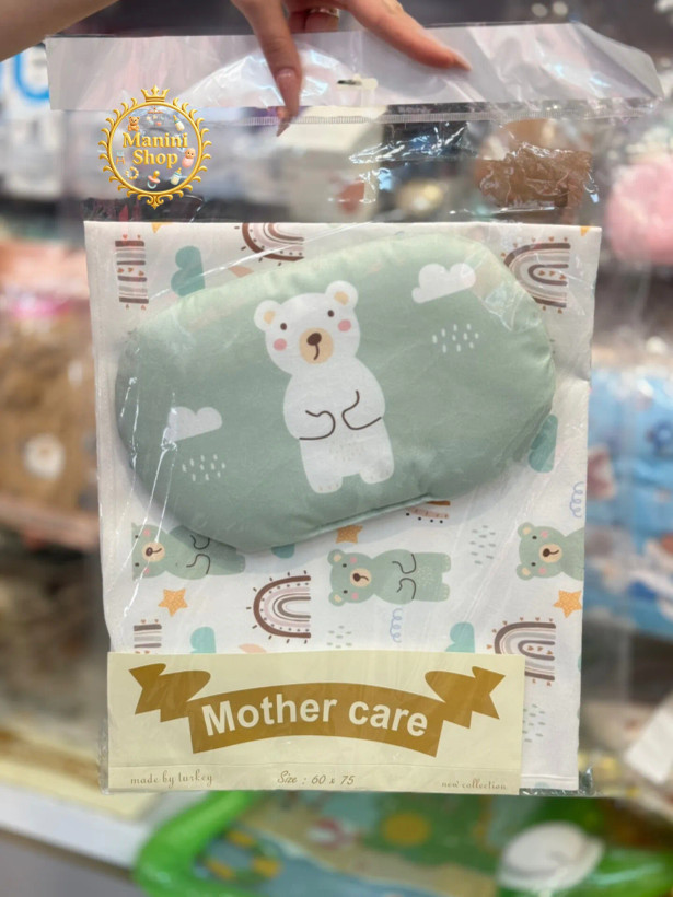 زیرانداز تعویض نوزاد مادرکر Mothercare مخمل پشت پلاستیک ۷۰×۵۰ لوکس، نرم و ضدآب