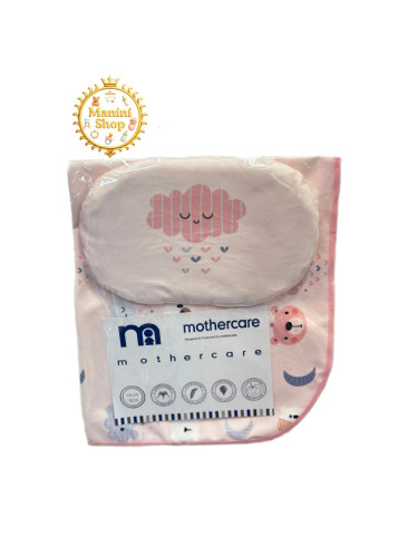 زیرانداز تعویض نوزاد مادرکر Mothercare مخمل پشت پلاستیک ۷۰×۵۰ لوکس، نرم و ضدآب