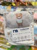 زیرانداز تعویض نوزاد مادرکر Mothercare مخمل پشت پلاستیک ۷۰×۵۰ لوکس، نرم و ضدآب