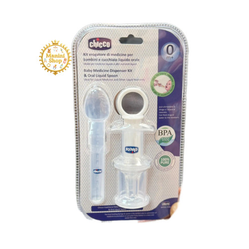 ست داروخوری برند چیکو شبنم (chicco) سرنگ و قاشق داروخوری