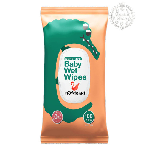 دستمال مرطوب نوزاد Baby Wet Wipes 100 عددی مانینی شاپ