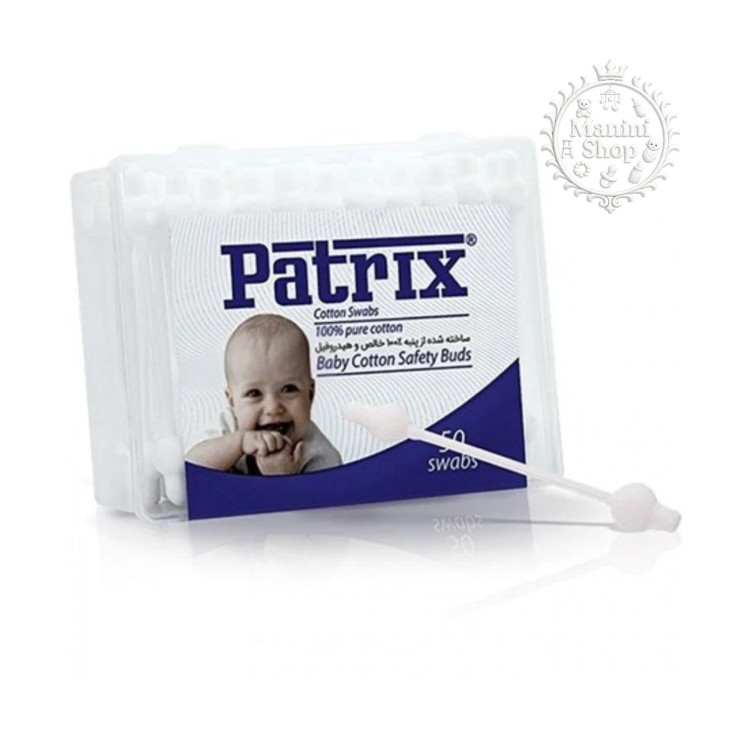 گوش پاککن نوزاد پاتریکس (Patrix Baby Cotton Buds)