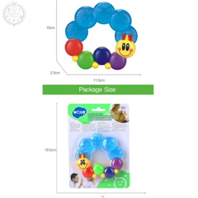 دندانگیر ژلهای آموزشی هولی تویز HUILE TOYS دارای مایع خنککننده +6 ماه