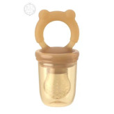 عصارهخوری (پستانک میوهخوری) طرح هیاورشی He Or She سیلیکونی مناسب شروع غذای کمکی