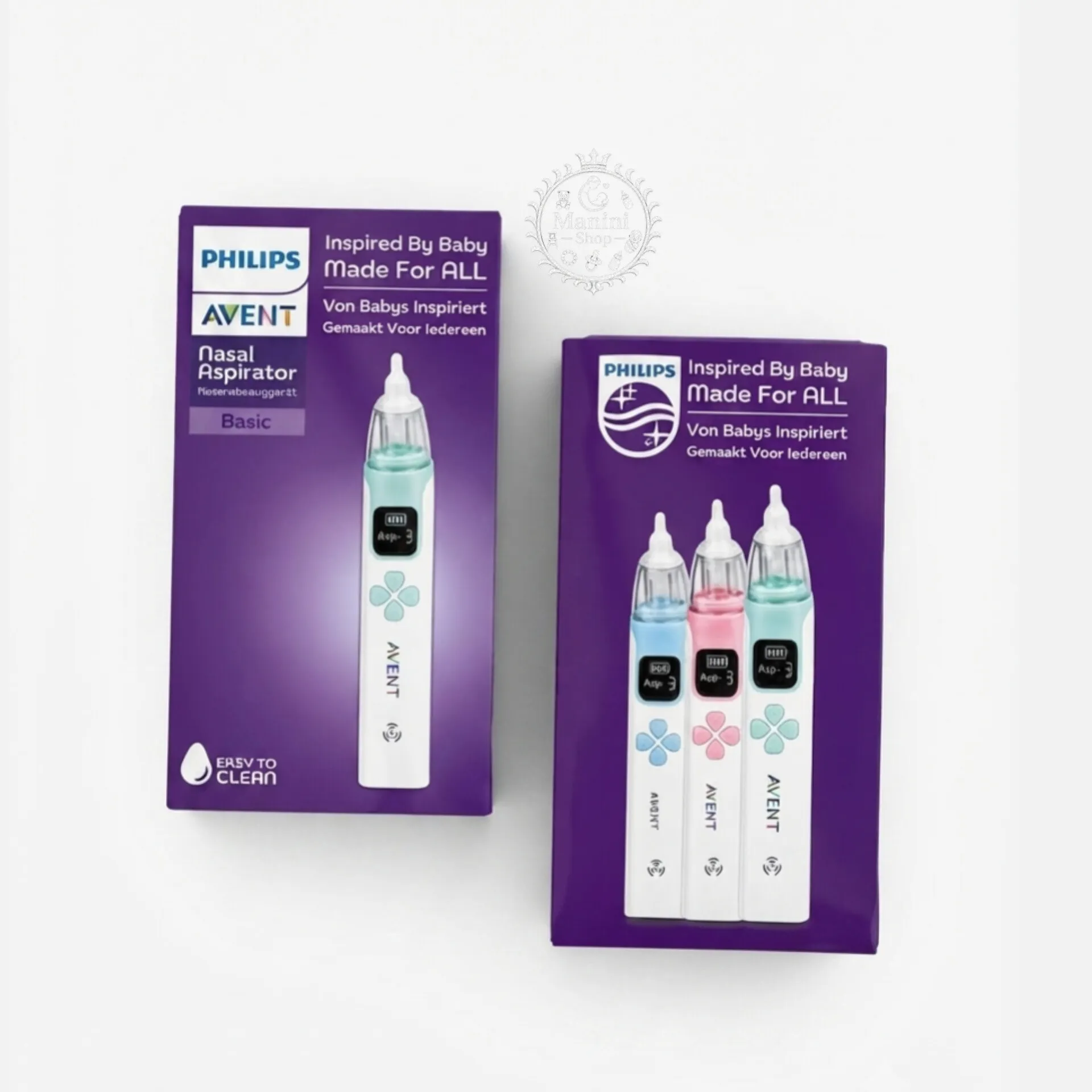 پوآر بینی ۳ رنگ شارژی برند فیلیپس اونت  Philips Avent  مانینی شاپ