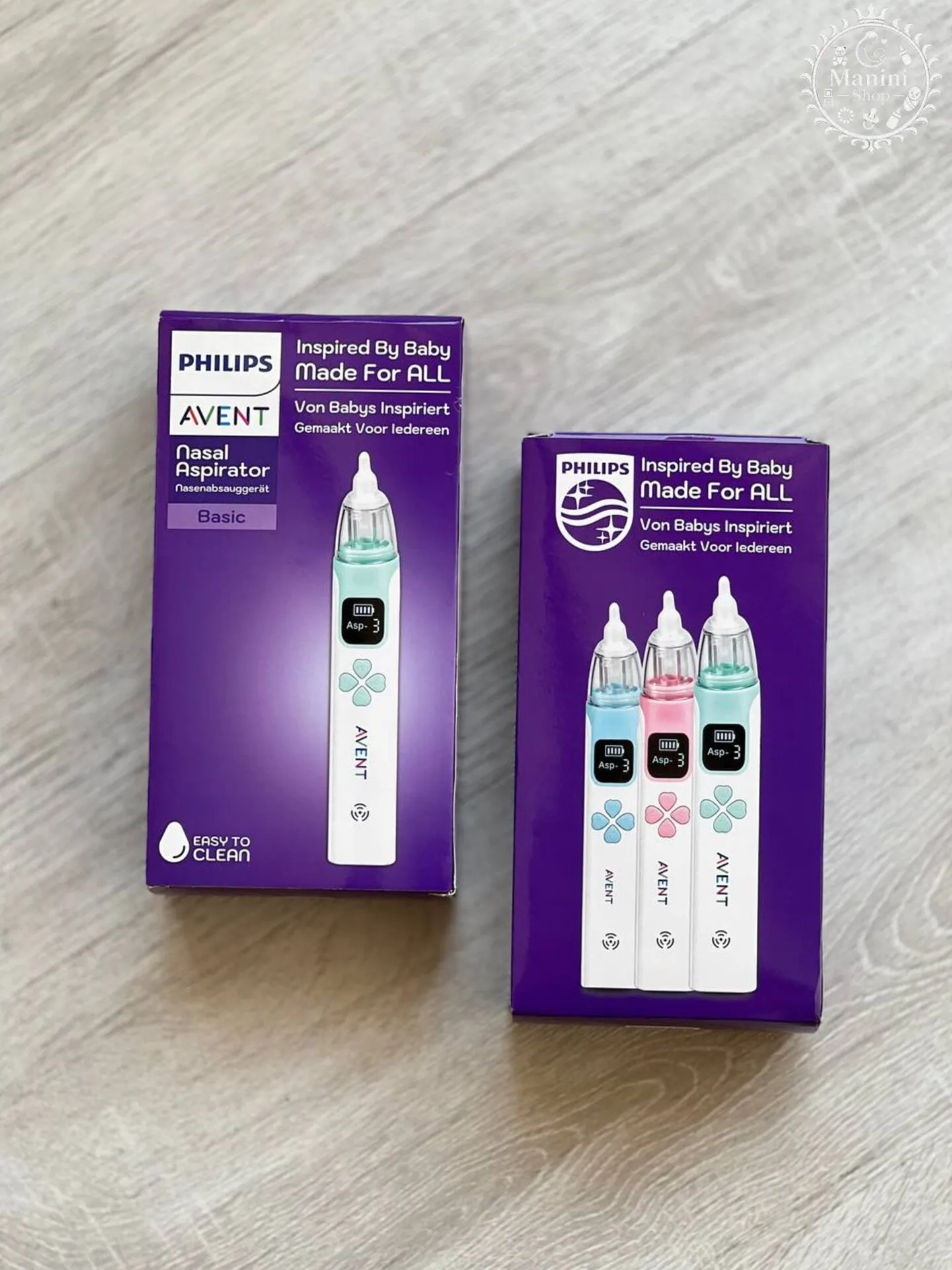 پوآر بینی ۳ رنگ شارژی برند فیلیپس اونت Philips Avent مانینی شاپ