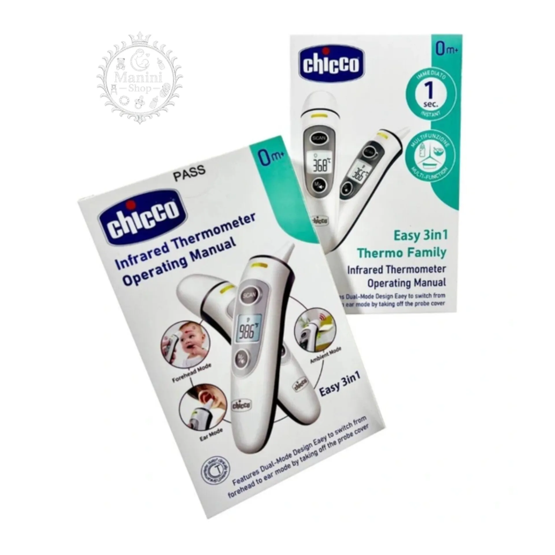 تب سنج(تبسنج) لیزری 3 در 1 چیکو Chicco مانی نی شاپ