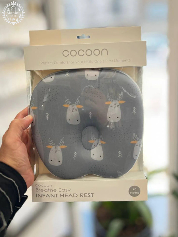 بالش ضربه گیر سر نوزاد( محافظ سرو گردم) طرح حیوانات کوکون Cocoon سیسمونی مانی نی شاپ